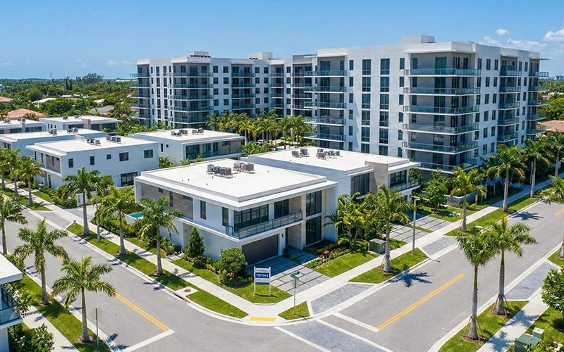 Casas nuevas en venta en Miami diseño moderno y departamentos de lujo